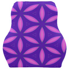 Pattern Texture Backgrounds Purple Car Seat Velour Cushion 