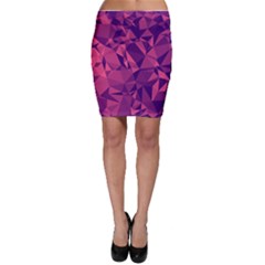 Triangulation Patterns Bodycon Skirt by Vaneshart