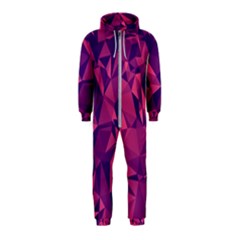 Triangulation Patterns Hooded Jumpsuit (kids) by Vaneshart