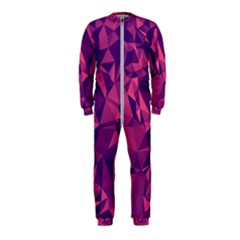 Triangulation Patterns Onepiece Jumpsuit (kids) by Vaneshart