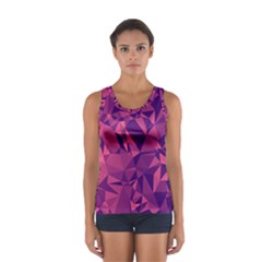 Triangulation Patterns Sport Tank Top  by Vaneshart