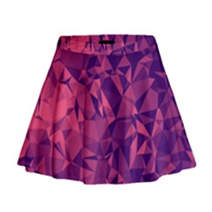 Triangulation Patterns Mini Flare Skirt by Vaneshart