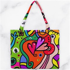 Seamless Doodle Mini Tote Bag