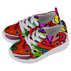 Seamless Doodle Kids  Lightweight Sports Shoes