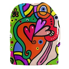 Seamless Doodle Drawstring Pouch (xxxl) by Vaneshart