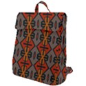 Seamless Digitally Created Tilable Abstract Pattern Flap Top Backpack View1