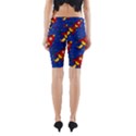 Space Rocket Pattern Yoga Cropped Leggings View2