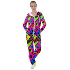 Seamless Doodle Women s Tracksuit