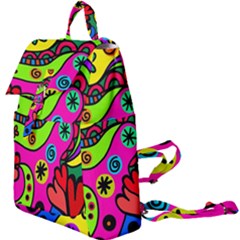 Seamless Doodle Buckle Everyday Backpack by Vaneshart