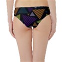 Abstract Pattern Design Various Striped Triangles Decoration Hipster Bikini Bottoms View2