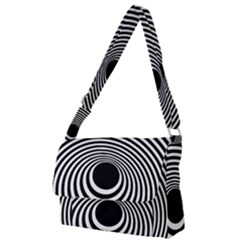 Circles 2 Full Print Messenger Bag by impacteesstreetweareight