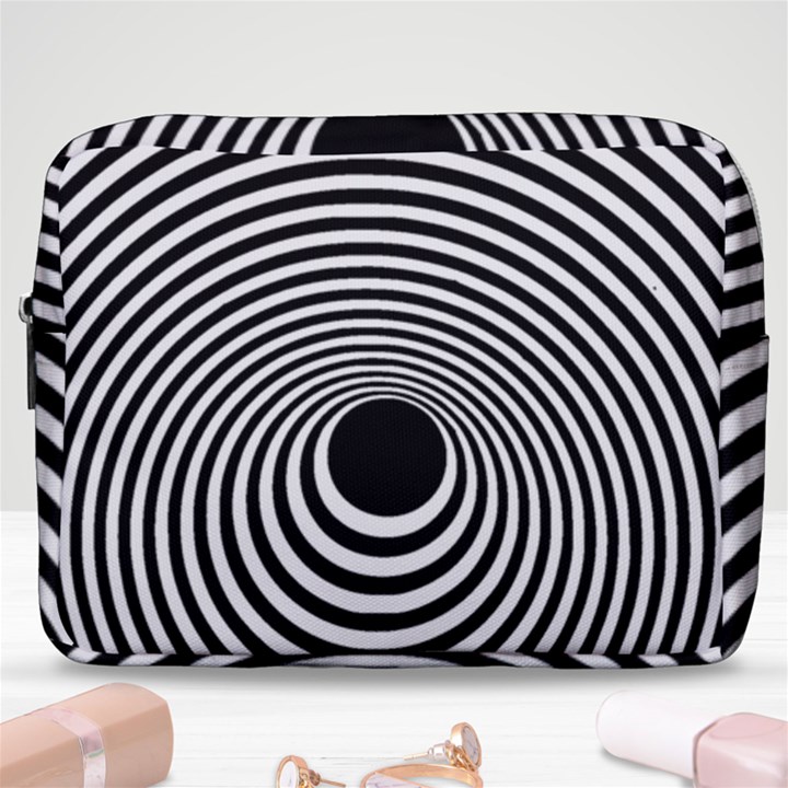 Circles 2 Make Up Pouch (Large)