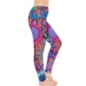 Red Flower Abstract  Leggings  View4