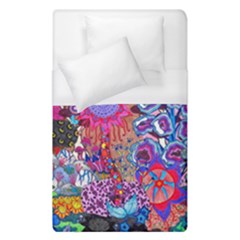 Red Flower Abstract  Duvet Cover (single Size) by okhismakingart