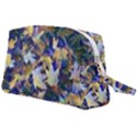 October Leaves In Blue Wristlet Pouch Bag (Large) View2