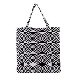 Hexagon Grocery Tote Bag by impacteesstreetweareight