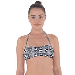 Hexagon Halter Bandeau Bikini Top by impacteesstreetweareight