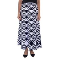 Hexagon Flared Maxi Skirt by impacteesstreetweareight