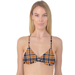 Tartans Yellow 34 Reversible Tri Bikini Top by impacteesstreetwearfour