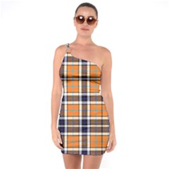 Tartans Yellow 34 One Soulder Bodycon Dress by impacteesstreetwearfour