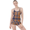 Tartans Yellow 34 Boyleg Tankini Set  View1