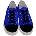 Leather Texture 6 Men s Low Top Canvas Sneakers View1