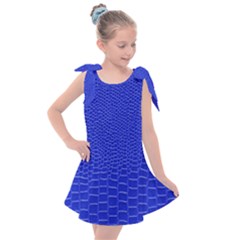 Leather Texture 6 Kids  Tie Up Tunic Dress