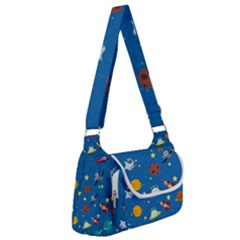 Space Rocket Solar System Pattern Multipack Bag by Vaneshart