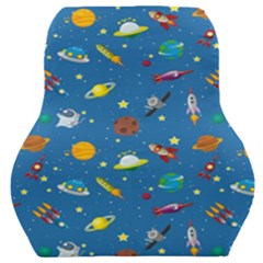 Space Rocket Solar System Pattern Car Seat Back Cushion  by Vaneshart