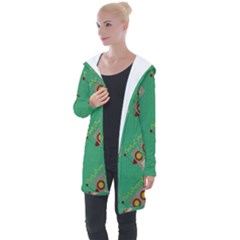 Toy Robot Longline Hooded Cardigan by Vaneshart