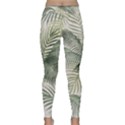 Vector Palm Leaves Pattern  Illustration Classic Yoga Leggings View1