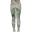 Vector Palm Leaves Pattern  Illustration Classic Yoga Leggings View2