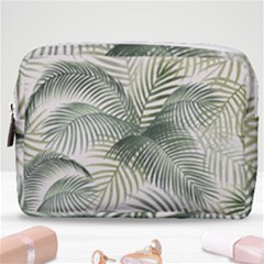 Vector Palm Leaves Pattern  Illustration Make Up Pouch (medium) by Vaneshart