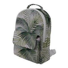 Vector Palm Leaves Pattern  Illustration Flap Pocket Backpack (large) by Vaneshart