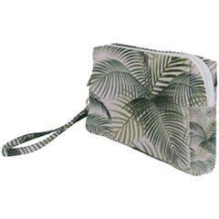 Vector Palm Leaves Pattern  Illustration Wristlet Pouch Bag (small) by Vaneshart