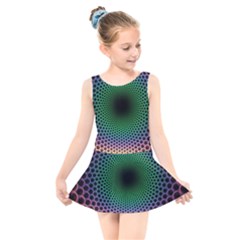 Abstract Patterns Kids  Skater Dress Swimsuit