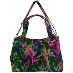 Vibrant Tropical Double Compartment Shoulder Bag by Vaneshart