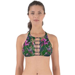 Vibrant Tropical Perfectly Cut Out Bikini Top by Vaneshart