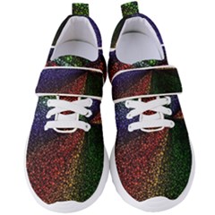 Abstract Colorful Pieces Mosaics Women s Velcro Strap Shoes by Vaneshart