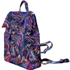 Multicolored Abstract Painting Buckle Everyday Backpack by Vaneshart