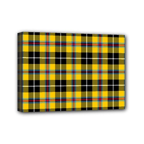 Cornish National Tartan Mini Canvas 7  X 5  (stretched) by impacteesstreetwearfour