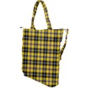 Cornish National Tartan Shoulder Tote Bag View2