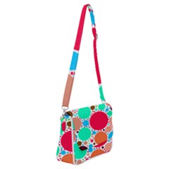 Dots Shoulder Bag With Back Zipper by impacteesstreetweareight