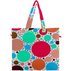 Dots Canvas Travel Bag by impacteesstreetweareight