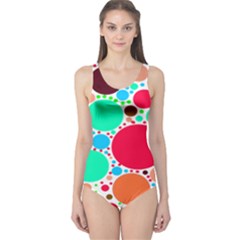 Dots One Piece Swimsuit by impacteesstreetweareight