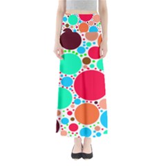 Dots Full Length Maxi Skirt by impacteesstreetweareight