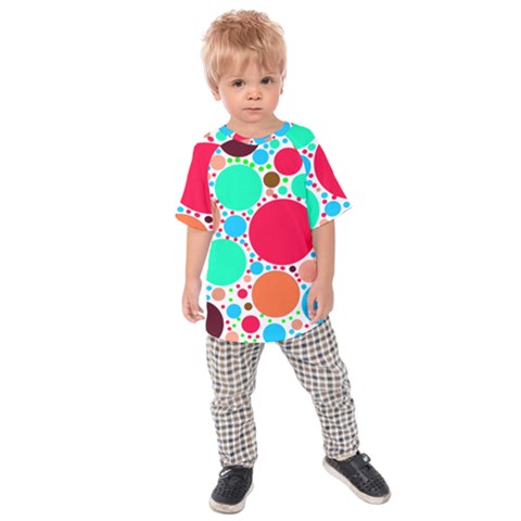 Dots Kids  Raglan Tee by impacteesstreetweareight