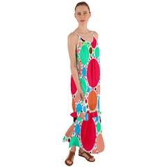 Dots Cami Maxi Ruffle Chiffon Dress by impacteesstreetweareight