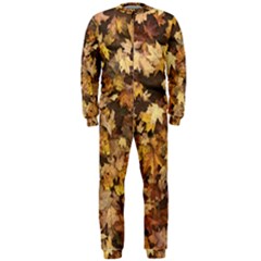 Late October Leaves 3 Onepiece Jumpsuit (men)  by bloomingvinedesign