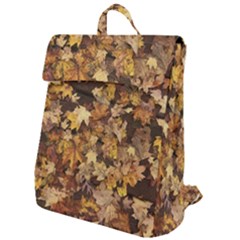 Late October Leaves 3 Flap Top Backpack by bloomingvinedesign